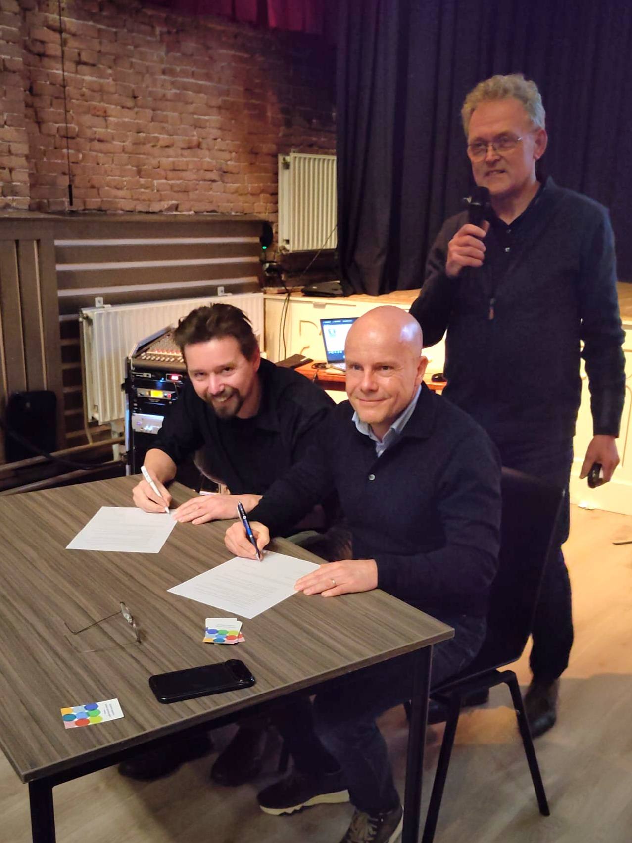 Ondertekening contract